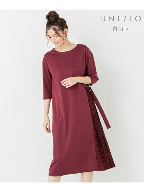 自由区 Unfilo Espandy 異素材コンビ ワンピース Rakuten Fashion 楽天ファッション 旧楽天ブランドアベニュー Bp5718