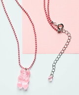 Ray BEAMS カラーボール チャーム クマ ネックレス ビームス ウイメン アクセサリー・腕時計 その他のア…