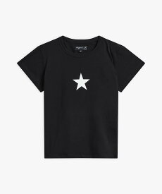 agnes b. FEMME ST69 TS エトワールTシャツ アニエスベー トップス カットソー・Tシャツ ブラック【送料無料】