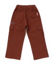 ストレッチキャンバス カーゴワイドパンツ(110~160cm)
