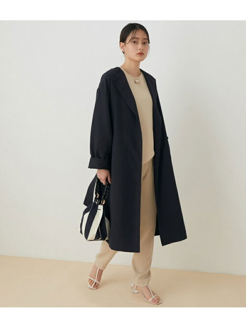 Adam Et Rope アウトレット店舗 Web限定 ノーカラートレンチコート Rakuten Fashion 楽天ファッション 旧楽天ブランドアベニュー Cg0719