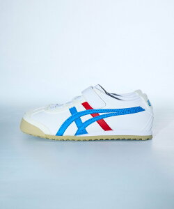 Onitsuka Tiger MEXICO 66 KIDS �I�j�c�J�^�C�K�[ �V���[�Y�E�C �X�j�[�J�[ �z���C�g �u���b�N �V���o�[ �x�[�W�� �C�G���[�y���������z