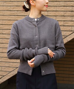 THE SHINZONE LONG RIB CARDIGAN XebvX gbvX J[fBK zCg O[ lCr[ p[v bh J[LO[ ubN IWyz
