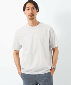 【SALE／30%OFF】UNITED ARROWS green label relaxing DUADRY CLEAN バーズアイ クルーネック Tシャツ -吸水速乾・抗菌- ユナイテッドアローズ アウトレット トップス カットソー・Tシャツ グレー グリーン ネイビー【送料無料】