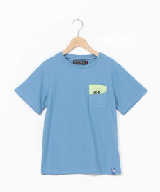 KRIFF MAYER (K)ネオンポケットTEE クリフメイヤー トップス カットソー・Tシャツ グレー パープル ブルー