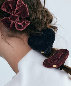 IRIS47 IRIS47/koko plump pony �t�H�u �w�A�A�N�Z�T���[ �w�A�S�� ���b�h �u���[ �u���b�N�y���������z