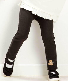 SLAP SLIP 【スララク/防汚加工/オーガニックコットン】前後フリーで時短!パパパッと穿ける9分丈前向きパンツ(80~120cm) ベベ オンライン ストア パンツ その他のパンツ ブラック ホワイト グレー ネイビー グリーン ピンク パープル