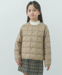 URBAN RESEARCH DOORS TAION CREW NECK BUTTON DOWN JACKET(KIDS) �A�[�o�����T�[�`�h�A�[�Y �W���P�b�g�E�A�E�^�[ ���̑��̃W���P�b�g�E�A�E�^�[ �O���[ �x�[�W���y���������z