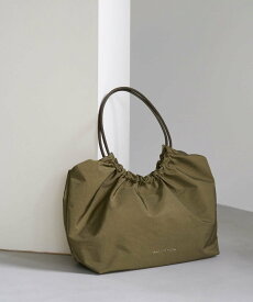 LANVIN en Bleu ギャザートートバッグ ランバンオンブルー バッグ その他のバッグ ネイビー カーキグリーン ブラック【送料無料】