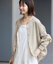 《WEB限定カラーあり/追加3》ダブルフェイスジャージースナップカーディガン