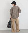 《WEB限定カラーあり/追加3》ダブルフェイスジャージースナップカーディガン