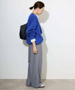 《WEB限定カラーあり/追加3》ダブルフェイスジャージースナップカーディガン