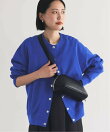 《WEB限定カラーあり/追加3》ダブルフェイスジャージースナップカーディガン