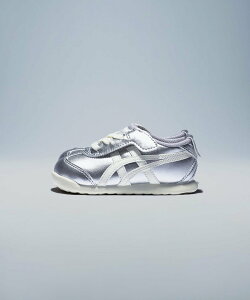 Onitsuka Tiger MEXICO 66 KIDS �I�j�c�J�^�C�K�[ �V���[�Y�E�C �X�j�[�J�[ �z���C�g �V���o�[ �x�[�W�� �C�G���[ �u���b�N�y���������z