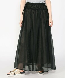 【SALE／50%OFF】upper hights Annie(213DP026-BLK) アッパーハイツ スカート ロング・マキシスカート ブラック【送料無料】