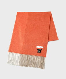 TAKEO KIKUCHI 【カシミヤ100%】パネル カシミヤマフラー タケオキクチ ファッション雑貨 マフラー・ストール・ネックウォーマー ブラック オレンジ パープル ブルー ネイビー グリーン ベージュ レッド グレー ホワイト【送料無料】