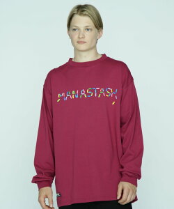 �ySALE�^30%OFF�zMANASTASH MANASTASH/�}�i�X�^�b�V��/CHILLIMESH L/S TEE JB LOGO �}�i�X�^�b�V�� �g�b�v�X �J�b�g�\�[�ET�V���c �s���N �z���C�g �l�C�r�[�y���������z