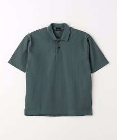 【SALE／30%OFF】UNITED ARROWS green label relaxing GIZA ハニカム ポロシャツ ユナイテッドアローズ アウトレット トップス ポロシャツ ブルー ネイビー【送料無料】