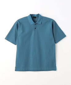 【SALE／30%OFF】UNITED ARROWS green label relaxing GIZA ハニカム ポロシャツ ユナイテッドアローズ アウトレット トップス ポロシャツ ブルー ネイビー【送料無料】