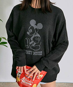 SB select DISNEY MICKEY WK[hjbg Z[^[ Vo[obg gbvX jbg O[ lCr[ ubN u[yz