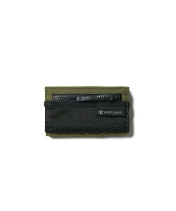 Snow Peak Everyday Use Smart Wallet �X�m�[�s�[�N ���z�E�|�[�`�E�P�[�X �R�C���P�[�X�E���K����E�D���� �u���b�N �O���[���y���������z