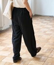 <低身長サイズあり>リネンレーヨンイージーパンツ/コットンイージーパンツ/楽ちんパンツ 全10色