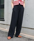<低身長サイズあり>リネンレーヨンイージーパンツ/コットンイージーパンツ/楽ちんパンツ 全10色