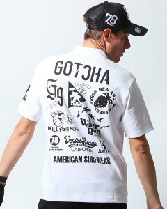 GOTCHA GOTCHA GOLF (�K�b�`���S���t) UV�J�b�g ���~�e�b�h ���b�N�l�b�NT �K�b�`�� �g�b�v�X �J�b�g�\�[�ET�V���c �z���C�g �I�����W �u���[ �u���b�N�y���������z