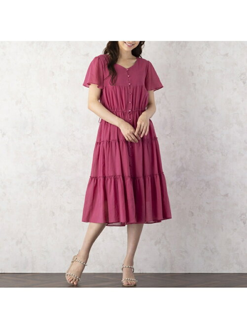 Rose Tiara 80sコットンシフォンティアードワンピース Rakuten Fashion 楽天ファッション 旧楽天ブランドアベニュー 1721