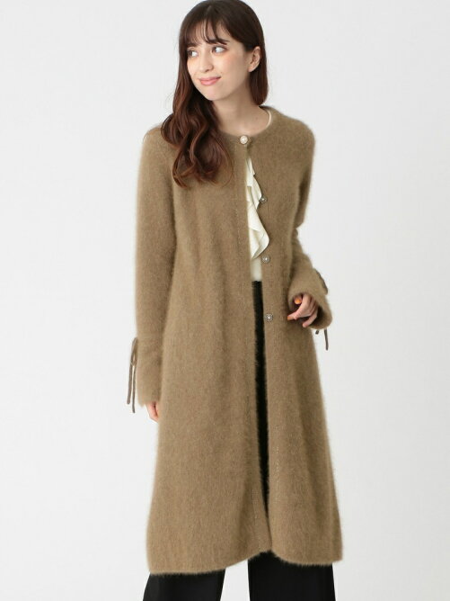 To Be Chic ヘアリーニットロングコーディガン Rakuten Fashion 楽天ファッション 旧楽天ブランドアベニュー Bm7721