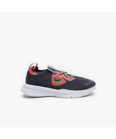 【SALE／40%OFF】LACOSTE キッズ RUN SPIN KNIT 123 1 SUC ラコステ シューズ・靴 スニーカー ネイビー イエロー ピンク【送料無料】