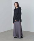 【低身長~高身長向けサイズあり】サテンナロースカート