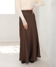 【低身長~高身長向けサイズあり】サテンナロースカート