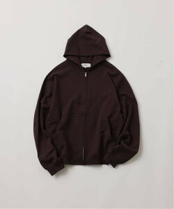 JOURNAL STANDARD �yFOLL / �t�H���zdouble twisted sweat zip hoodie �W���[�i�� �X�^���_�[�h �g�b�v�X �p�[�J�[�E�t�[�f�B�[ �u���E�� �l�C�r�[�y���������z