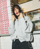 niko and ... エアバルーンダブルZIPパーカー ニコアンド トップス パーカー・フーディー グレー ブラウ…
