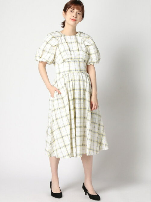 Lanvin En Bleu コットンギャザーワンピース Rakuten Fashion 楽天ファッション 旧楽天ブランドアベニュー Cv3722