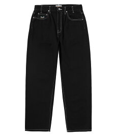 HUF CROMER PANT ハフ パンツ ジーンズ・デニムパンツ ブラック ブルー【送料無料】