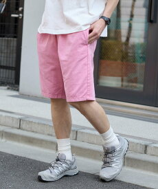 WEGO MEN'S イージーコットンショーツ ウィゴー パンツ その他のパンツ グリーン ピンク ベージュ ブラック