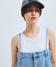 VICKY カップ付きラメボーダータンクトップ≪手洗い可能≫ ビッキー トップス カットソー・Tシャツ ホワイト ブラック ベージュ【送料無料】