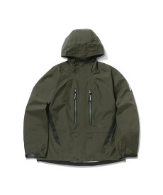 and wander 2.5L hiker rain jacket アンドワンダー ジャケット・アウター その他のジャケット・アウター ブラック カーキグリーン レッド【送料無料】
