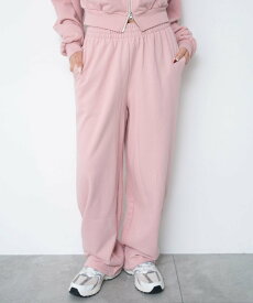 WEGO LADY'S スウェットワイドパンツ ウィゴー パンツ その他のパンツ ブラック グレー ピンク
