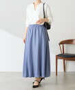 ツヤバルーンフレアスカート