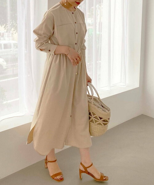 Doux Archives 前あきノーカラーワンピース Rakuten Fashion 楽天ファッション 旧楽天ブランドアベニュー Cr4723
