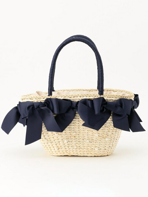 Misch Masch リボン パールかごバッグ Rakuten Fashion 楽天