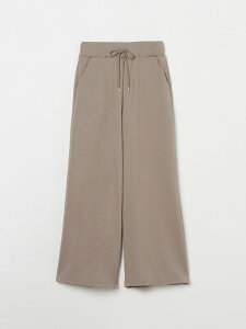 three dots boa jersey pants �X���[�h�b�c �p���c ���̑��̃p���c �x�[�W�� �u���b�N �O���[�y���������z