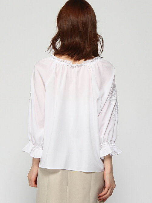 Rewde 袖刺繍入りブラウス 9r13 Rakuten Fashion 楽天ファッション 旧楽天ブランドアベニュー R