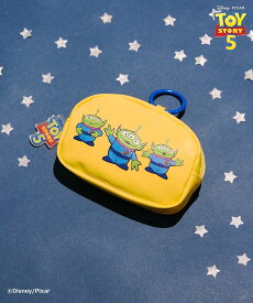 【SALE／50%OFF】Disney collection by AMERICAN HOLIC 【TOY STORY 5】エナメルミニポーチチャーム アメリカンホリック アクセサリー・腕時計 その他のアクセサリー・腕時計 イエロー シルバー ネイビー