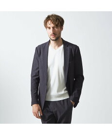 5351POUR LES HOMMES 【セットアップ対応】ポリエステルレーヨン メッシュ ジャケット【予約】 ゴーサンゴーイチプールオム ジャケット・アウター テーラードジャケット・ブレザー グレー ブラック【送料無料】