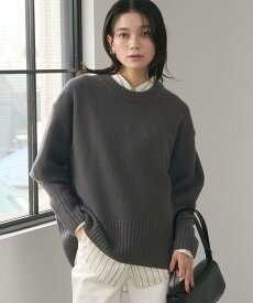 UNITED ARROWS green label relaxing スタイルマスターニット ユナイテッドアローズ グリーンレーベルリラクシング トップス ニット グレー ピンク ブルー ベージュ【送料無料】