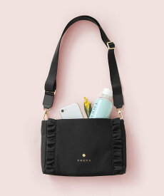 TOCCA TRIM WAVES POCHETTE ポシェットバッグ トッカ バッグ ショルダーバッグ レッド グレー ネイビー ブラック【送料無料】